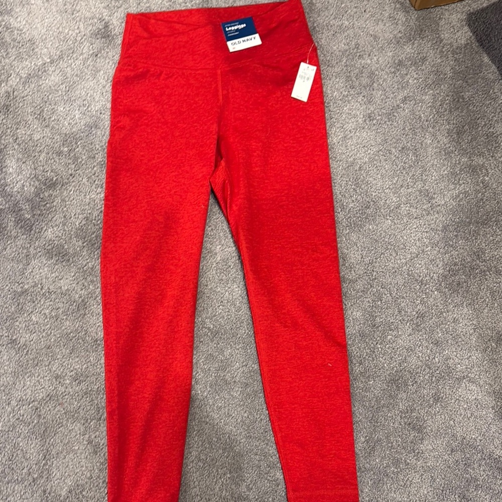 Old Navy women’s Red Leggings